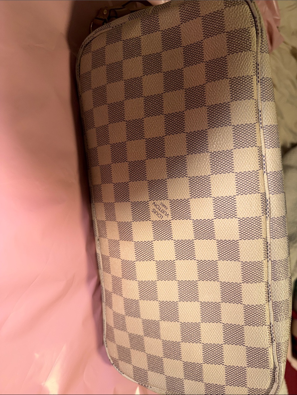 Louis Vuitton Damier Azur Rose Ballerine MM neverfull tote - Picture 13 of 17